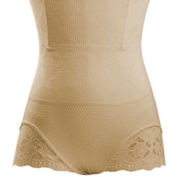 Open cheek  High waist Lifter Corset waist shaper Panties. Waist 24" to 40" - Picture 10 of 10